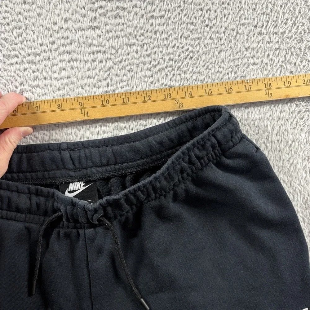 Nike Jogger Sweat Pants Mens Large Black Tapered‎ Elastic Lounge Athletic